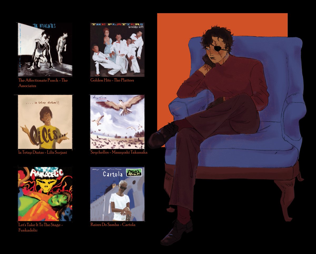 LibraTactics's tweet image. eiichi&apos;s favorite records