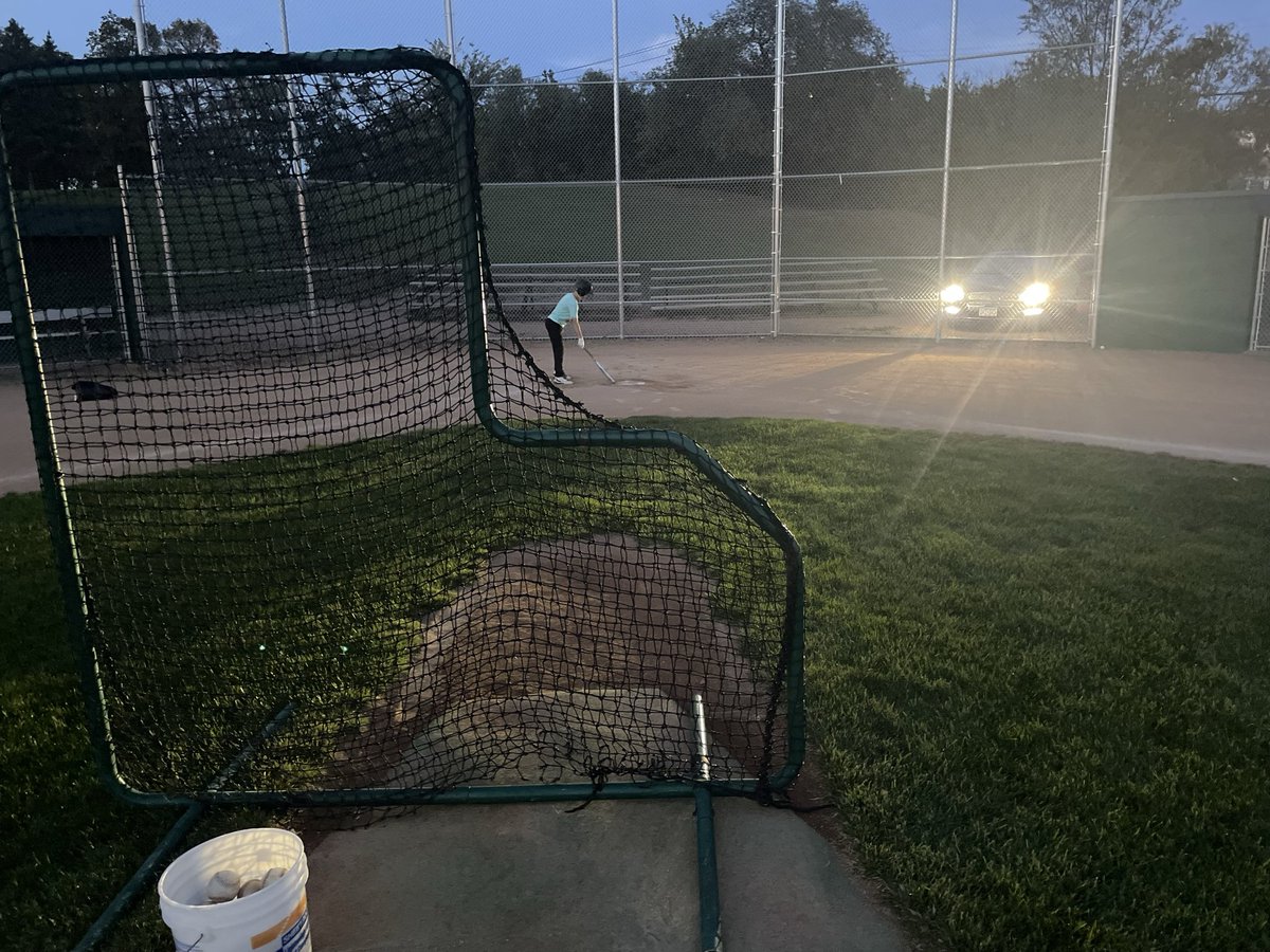 Casey Johnson (@caseympls) on Twitter photo The sun sets so early now, I had to do the ol Bagger Vance trick to throw my son BP. The sun sets so early now, I had to do the ol Bagger Vance trick to throw my son BP.
