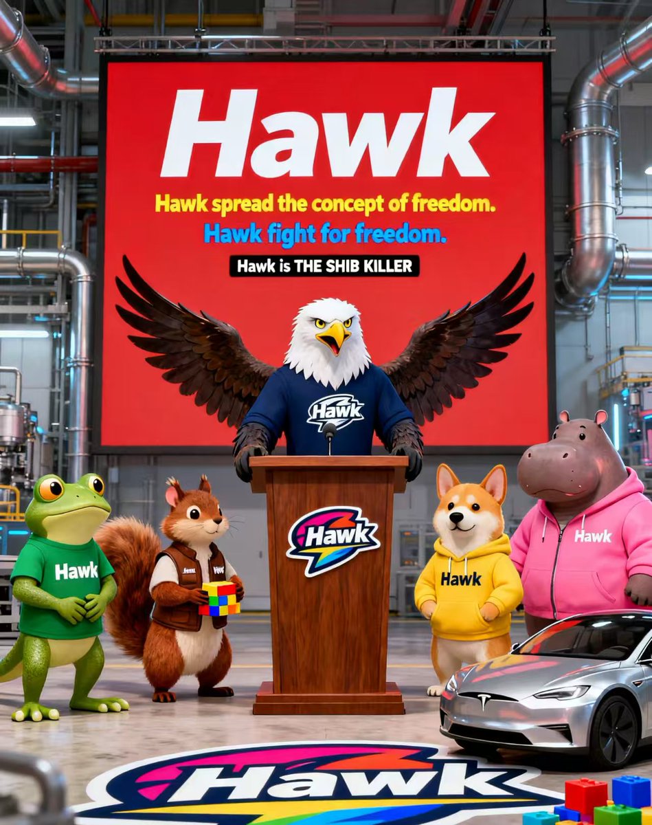 #Hawk 传播自由理念，自由分享