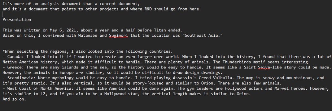 Before deciding on Southeast Asia, Game Freak decided against setting Gen 10 in Canada, Greece, Scandinavia and the West Coast of North America