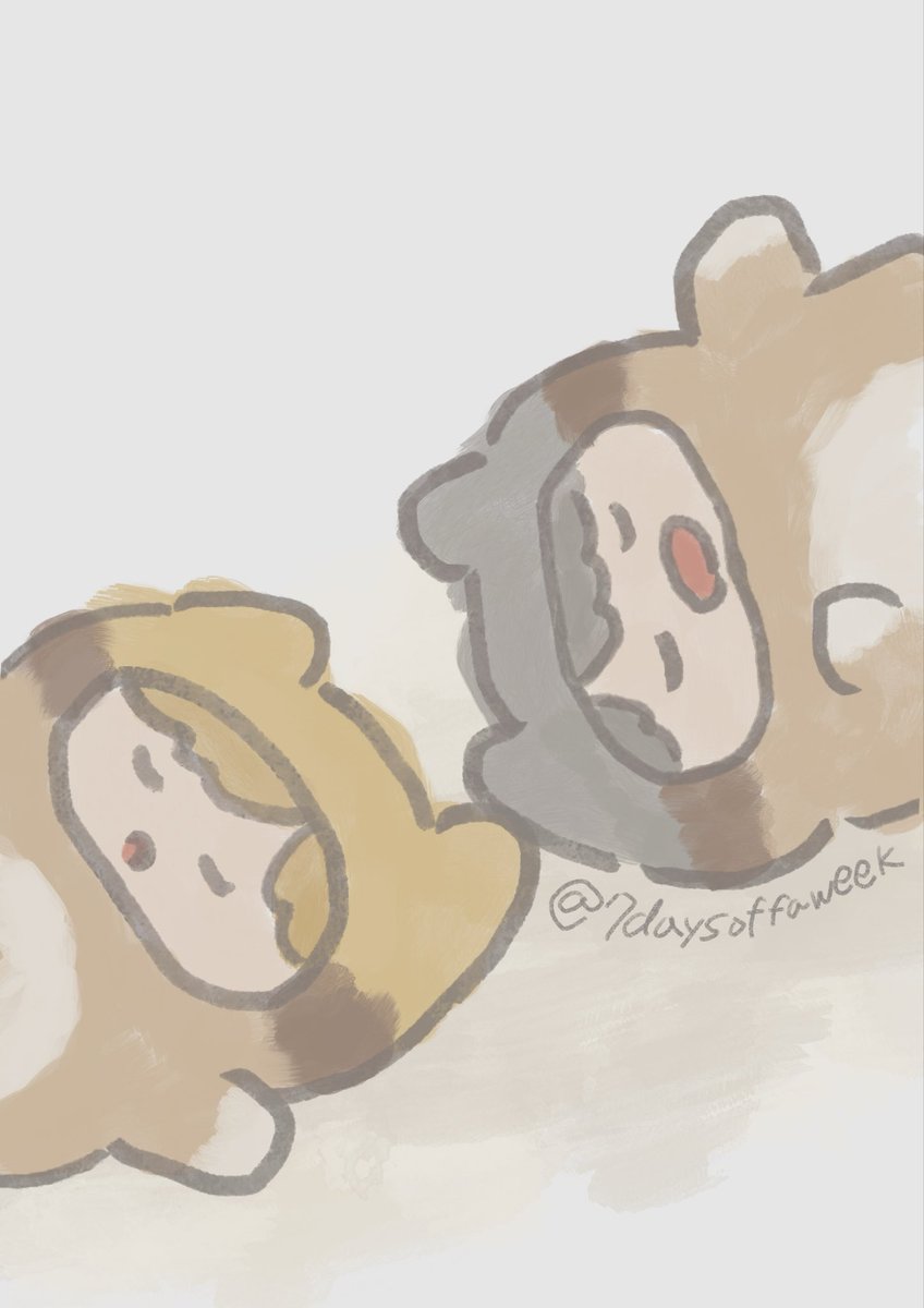 週休7日 tweet media