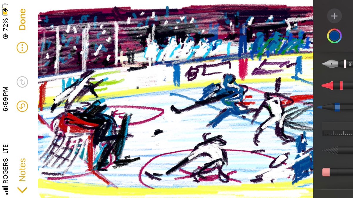 painacotta's tweet image. live action hockey notes app