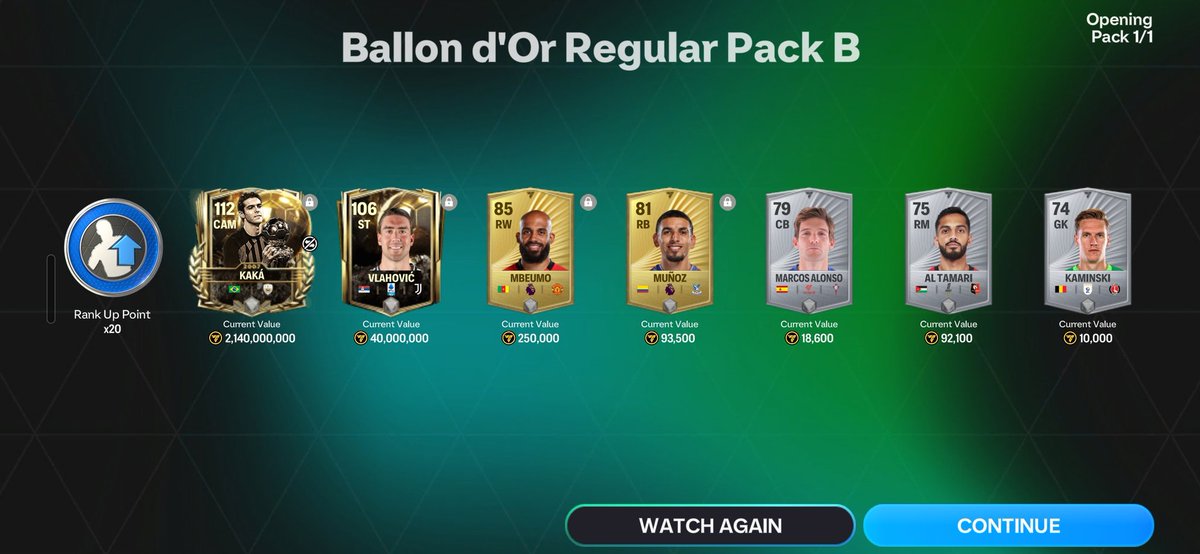 Gaming Future (@gamingfuture3) on Twitter photo Packed the 🐐🇧🇷
Thanks <a href="/EASFCMOBILE/">EA SPORTS FC MOBILE</a>
The constant player in my team every season 🐐 Packed the 🐐🇧🇷
Thanks <a href="/EASFCMOBILE/">EA SPORTS FC MOBILE</a>
The constant player in my team every season 🐐