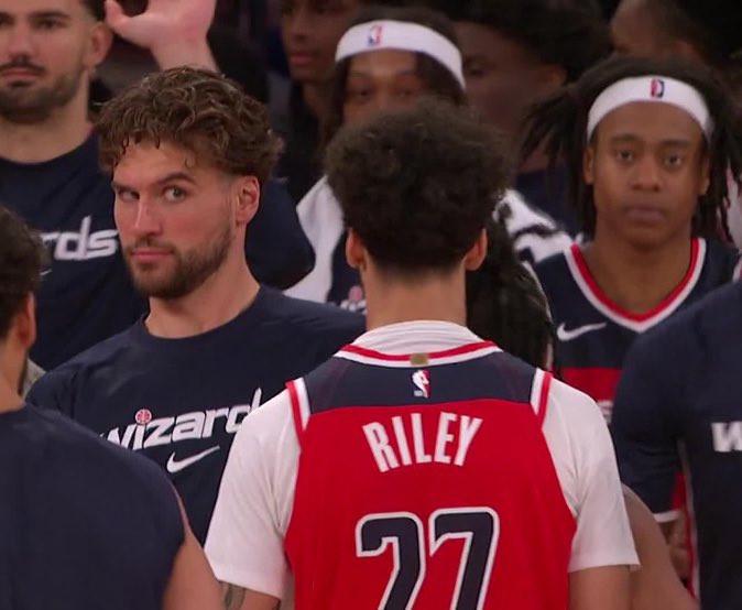Will Riley Tonight:

17 Points
2 Rebounds
2 Assists
7/11 FG
+17 In His Minutes

The Wizards Rookie Is A Secret Star