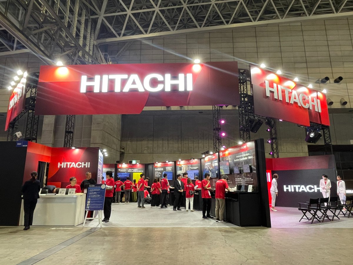 hitachi_it's tweet image. ＼CEATEC2025 本日スタート！／
人手不足やスキル継承など、現場のリアルな課題に応えるソリューションが集結💡ドメインナレッジ×AIで進化するLumadaの世界を、ぜひ会場でご体感ください✨
#CEATEC2025