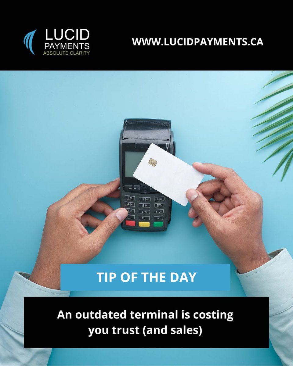 Lucid_Payments's tweet image. 👉 If your processor isn’t offering updated equipment or fast support, it’s a sign they’re not putting your business first. Upgrading your terminal isn’t just about convenience; it’ll protect your revenue and your reputation.

#paymentterminal #paymentsolutions