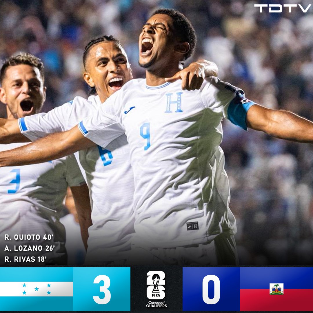 tdtvhn's tweet photo. ESTO ES HONDURAS 🇭🇳

SOMOS LÍDERES DE LA ELIMINATORIA 🔥 https://t.co/uAdAT3qZRU