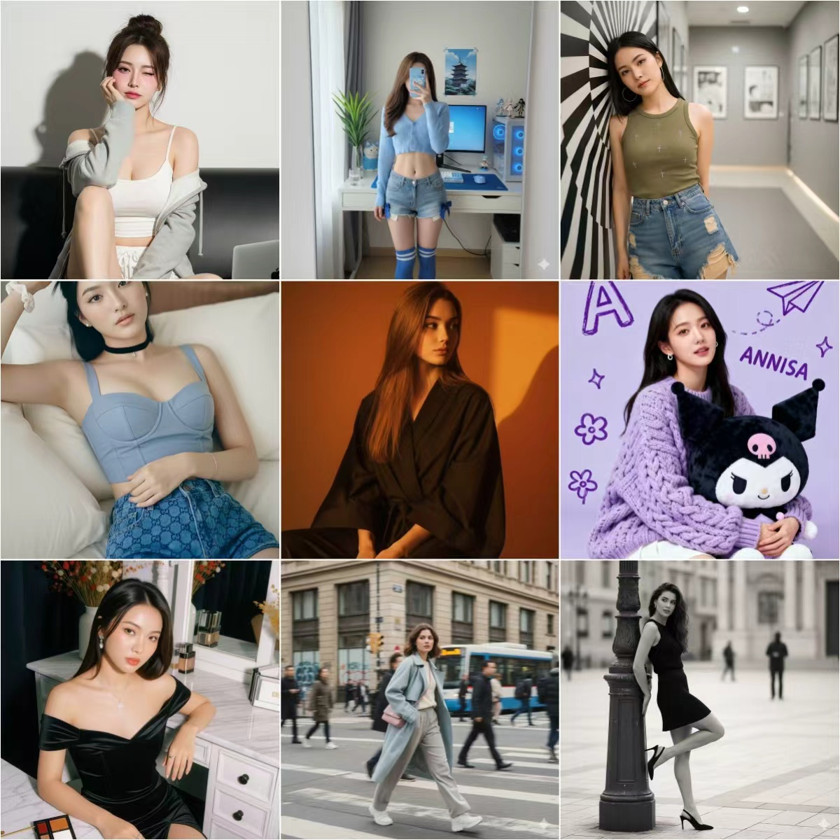 songguoxiansen's tweet image. 大家都喜欢美女是吧!
我给大家整理了这几天热门的美女提示词。
都已经收录到我的开源GitHub上了,地址在评论区,自取。
提示词可以在NanoBanana、即梦、豆包、Grok等图片模型上试试。