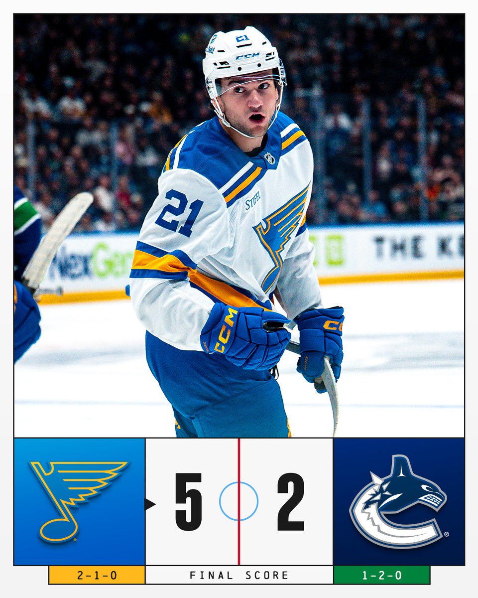 Jimmy Snuggerud's two goals powers the <a href="/StLouisBlues/">St. Louis Blues</a> to victory! 🚨🚨 #NHLFaceOff