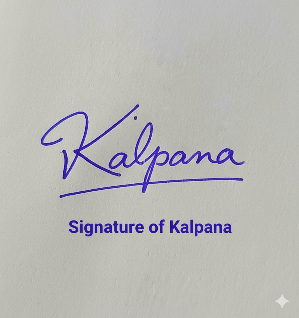 Lawyer_Kalpana's tweet image. अपना अपना नाम बताओं साइन बनाकर देंगे....