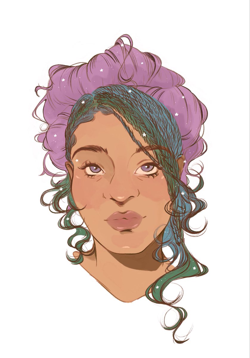 trying out a new style