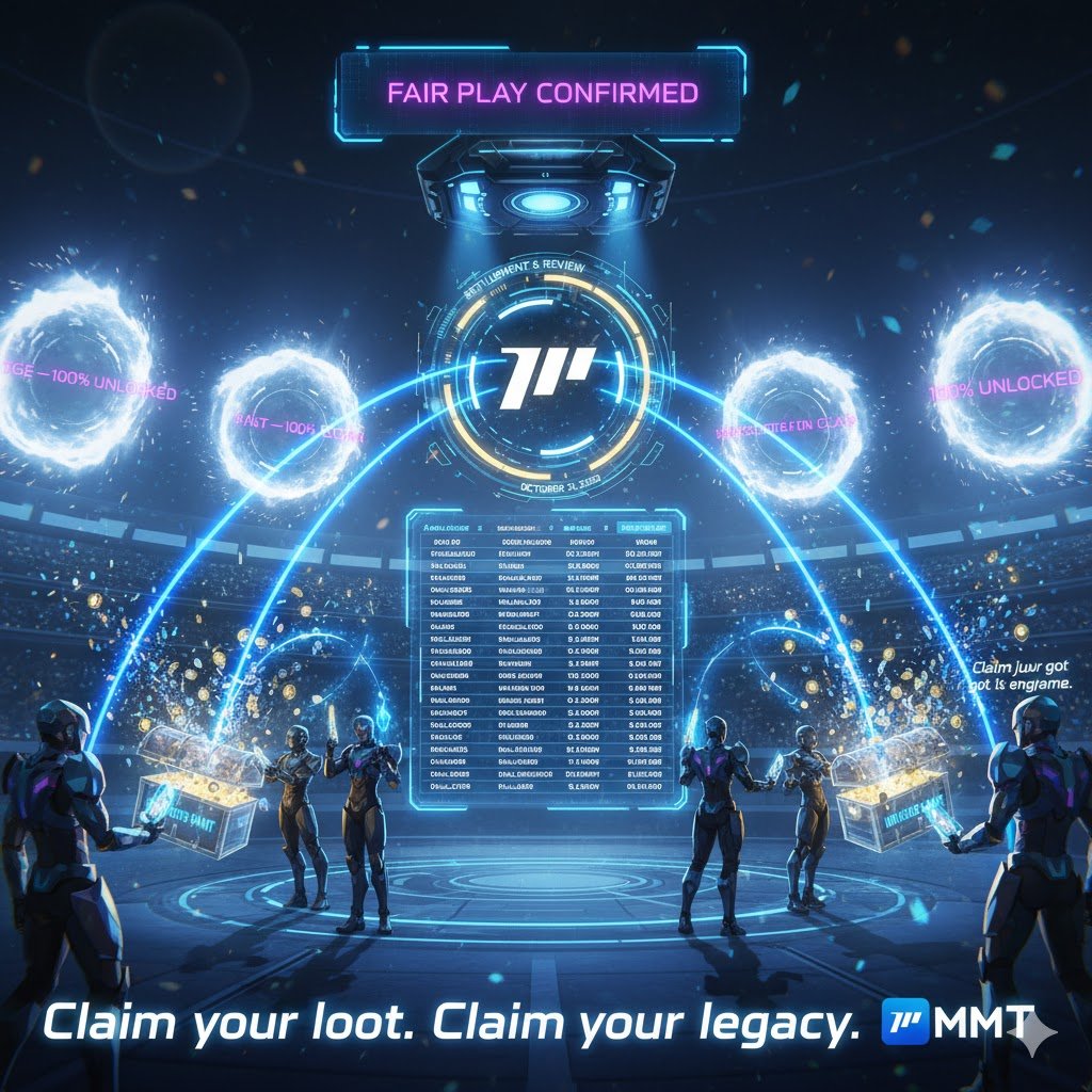 Settlement and Review details for Momentum, it didn’t sound like DeFi paperwork
it felt like endgame loot distribution.

October 31, 2025, 10:00 AM UTC.
That’s when the results drop.
Not patch notes. Not speculation.
The final scoreboard of who earned what in the greatest