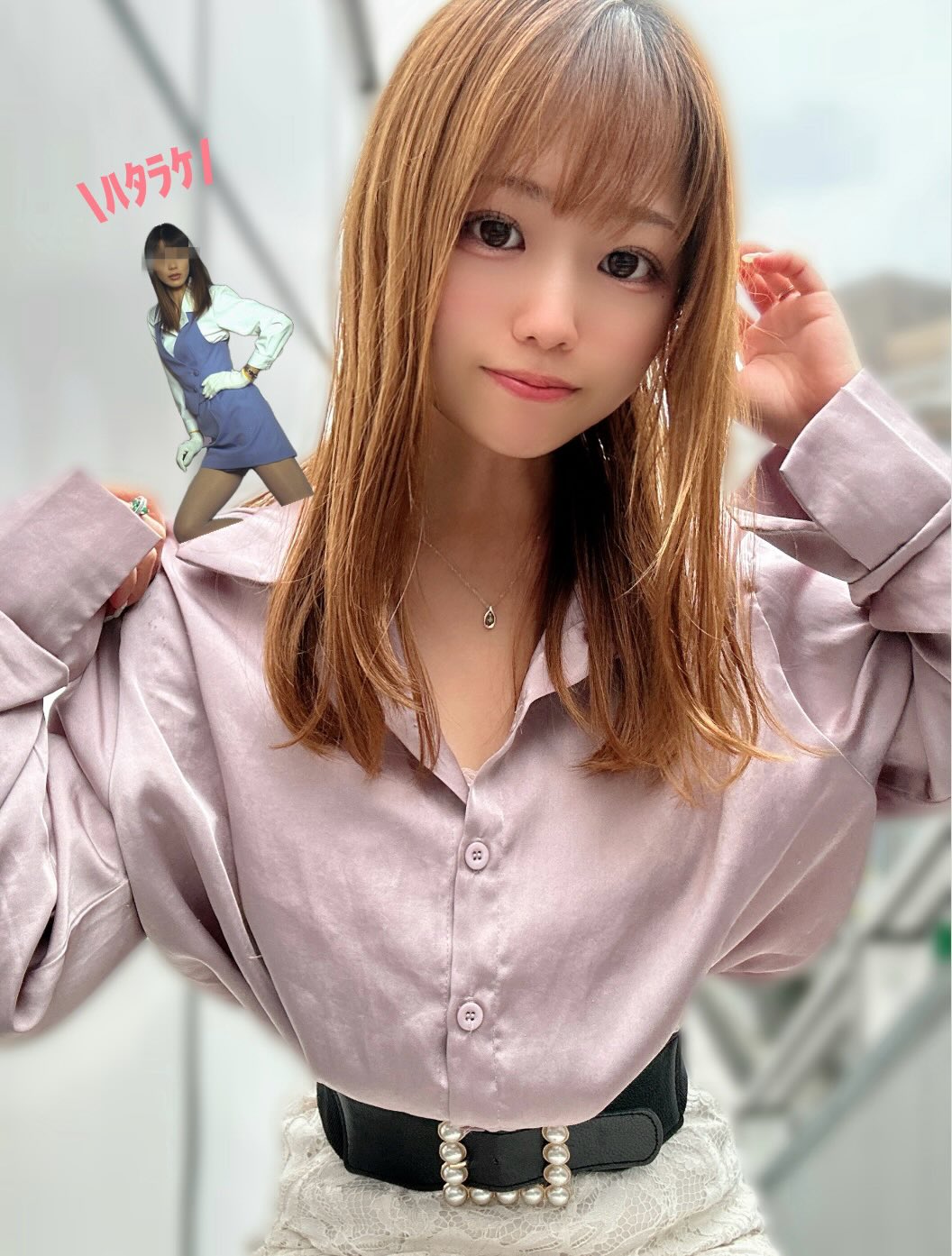 2192様感謝‼️秋‼️真作『天使』佐藤美江子　赤いドレスの天使　油彩肉筆シール差箱 7inch/民謡】佐藤美恵子 - 博多投げ節 / 博多ばやし CS-28