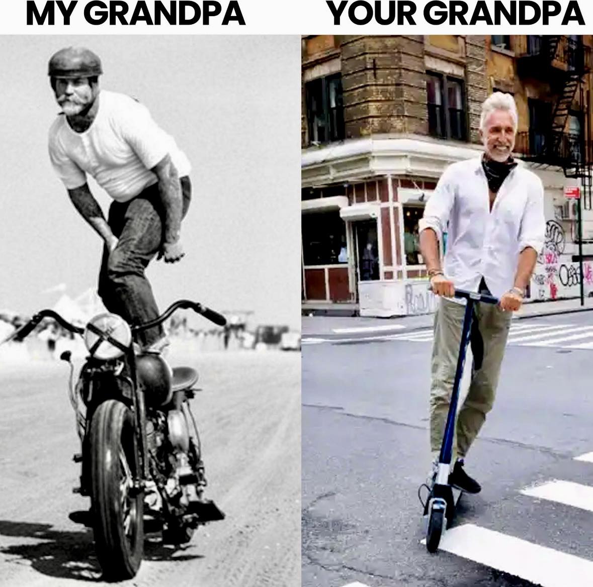 We are Not the same at all