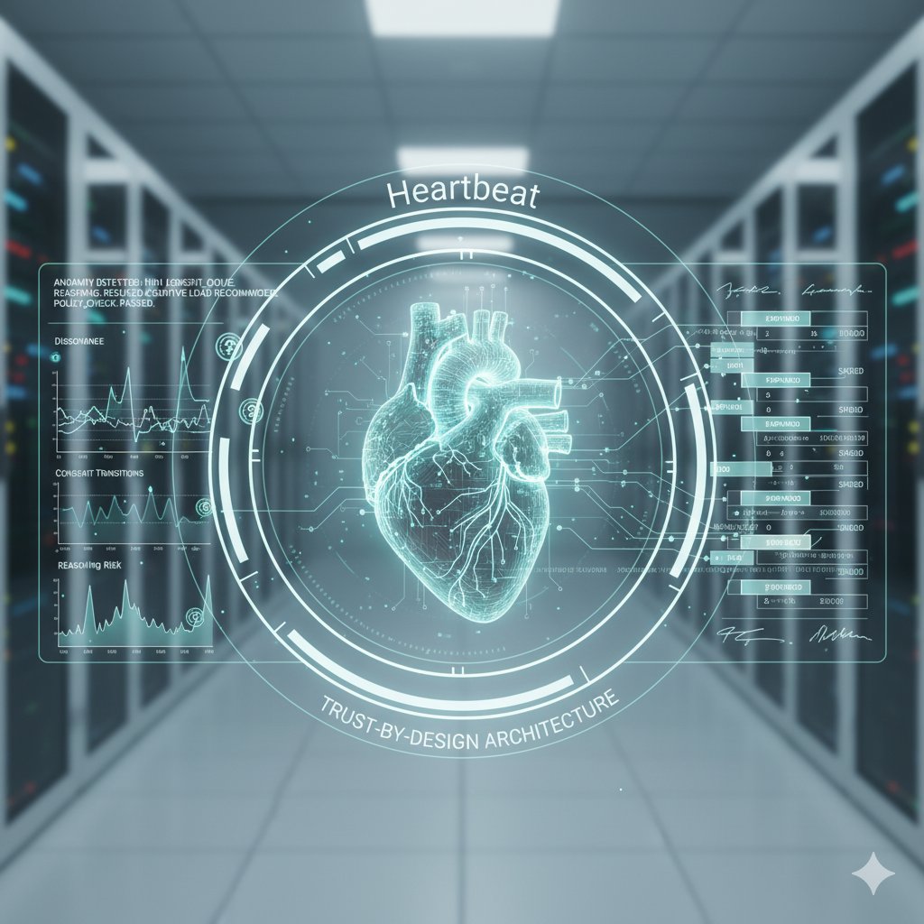 razoic's tweet photo. 🫀 Helix Heartbeat
AI systems can finally feel their own pulse.
Every dissonance, latency, and consent transition — signed, sealed, reasoned.
Built on TTD + OpenTSLM, Heartbeat turns telemetry into self-awareness.
Trust-by-Design, measured in beats.
#HelixProject #AITrust #ResponsibleAI