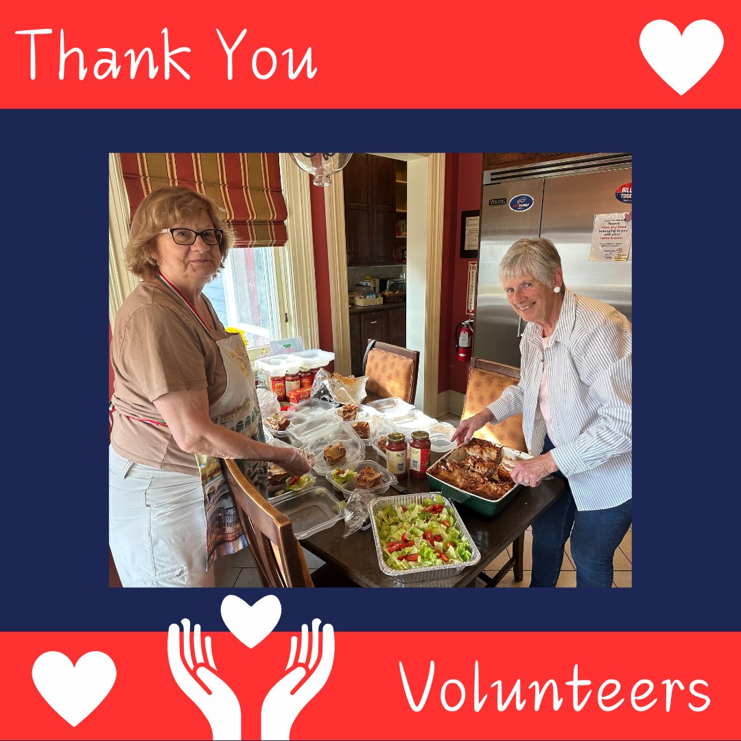 💙 #VolunteerTuesday 💙

The amazing Babushka Ladies for their long-term support bringing dinners! 🍲✨

Dates dinners are needed: October 14, 15, 24, 31 and November 6, 7, 10, 13, 14, 19, 26.

📧 To sign up, email volunteer@kevinguesthouse.org

#KevinGuestHouse #KGHKeepsGoing