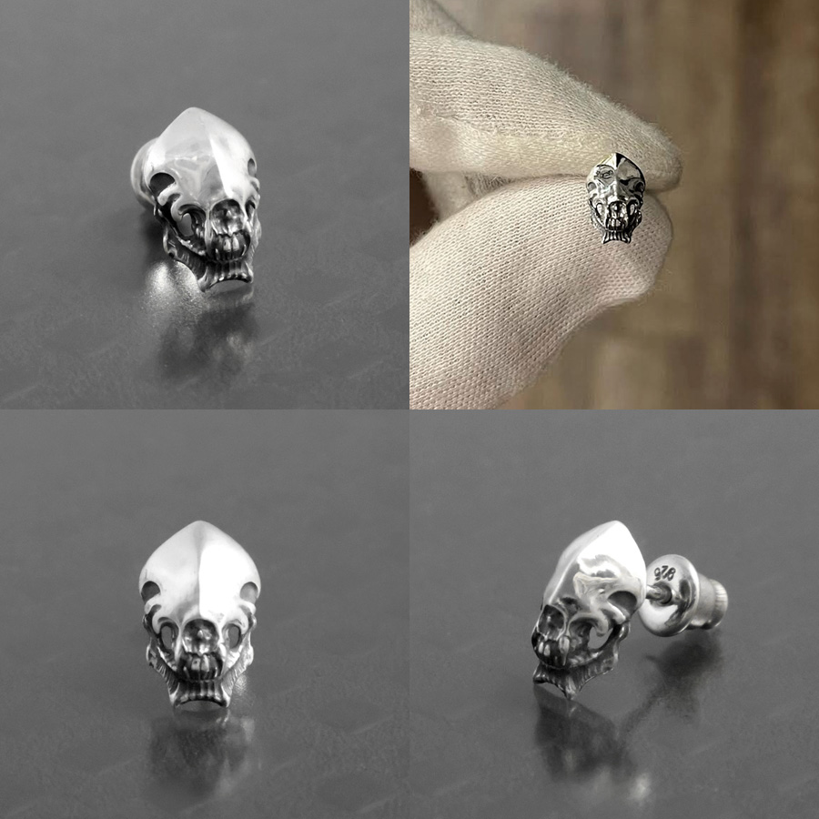 SILVER_GEEKS's tweet image. ストフリらしいピアス！

STRANGE FREAK DESIGNS
（ストレンジフリークデザインス）

牙、クリーチャーの口元を表現
「トゥースバイター ピアス」
ameblo.jp/silver-geeks/e…

目無しスカル
「ブラインドアイズ ピアス」
ameblo.jp/silver-geeks/e…

#sfdjp
@STRANGE_FREAK