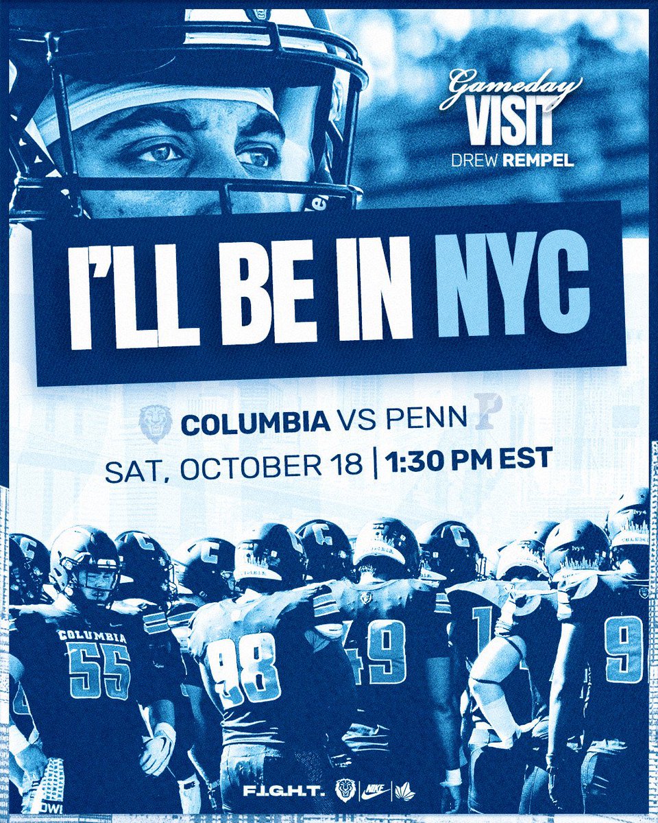 Gonna be a great weekend. <a href="/CULionsFB/">Columbia Football</a> <a href="/Coach_Poppe/">Jonathan Poppe</a> <a href="/CoachAJG/">AJ Gallagher</a>  <a href="/CoachManion_/">Joe Manion</a> <a href="/CUFBrecruiting/">Columbia Football Recruiting</a> <a href="/pagefootball/">Page Patriots Football</a> <a href="/wcsPHScr/">Charles Rathbone</a> <a href="/Coachwolff54/">James Wolff</a> <a href="/Coach_Anes/">Curt Anes</a> <a href="/QBC_Nashville/">QB Country Nashville</a> <a href="/joe_spears7/">Joe Spears🏈🏀</a> <a href="/Kreager/">𝑇𝑜𝑚 𝐾𝑟𝑒𝑎𝑔𝑒𝑟</a> <a href="/TateMathews/">Tate Mathews</a> <a href="/cspulliam/">Charles Pulliam</a> <a href="/drew_toennies/">Drew Toennies</a> <a href="/CSmithScout/">Chris Smith</a>