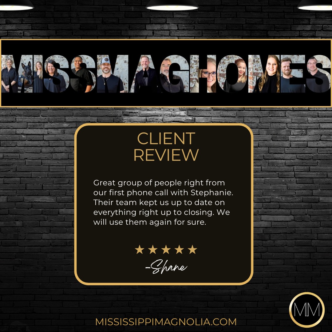 💬Another 5-star experience! Thank you for trusting us — we’re so grateful for your support!

Mississippi Magnolia
📲 662-546-1769
💻 MissMagHomes.com

#MissMagHomes #StarkvilleRealtor #ColumbusRealtor  #WestPointRealtor #StarkvilleLiving #StarkvilleLocal