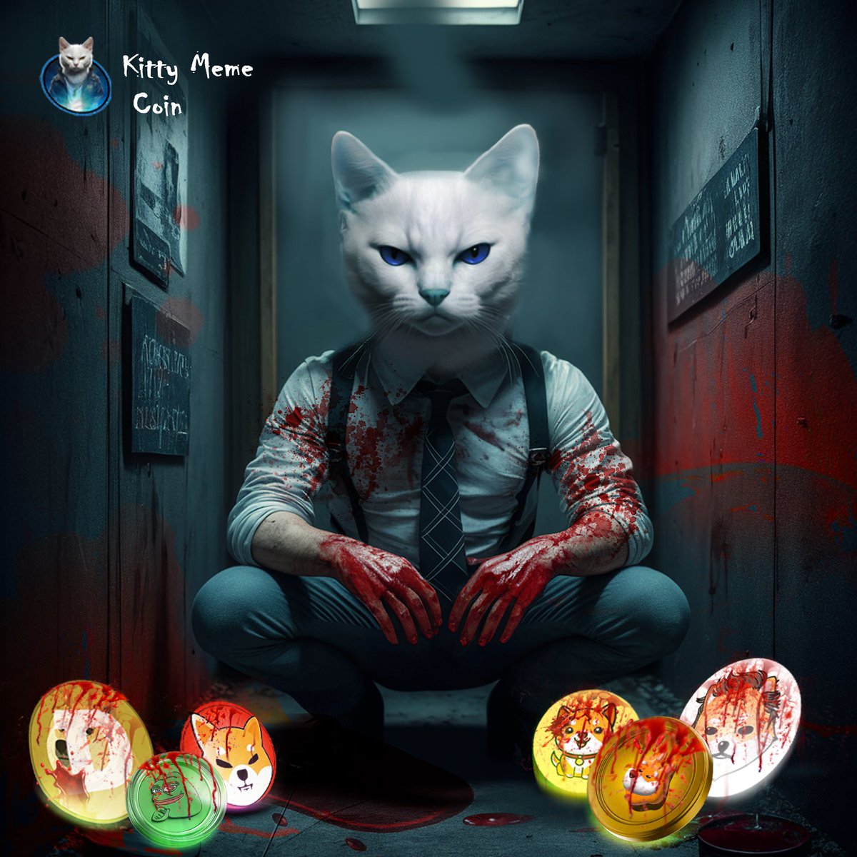 kittymemecoin's tweet image. Things are getting Messy !!
Choose your side wisely 🔪🩸.....

$KMC #Kittymemecoin #cryptocurrecy