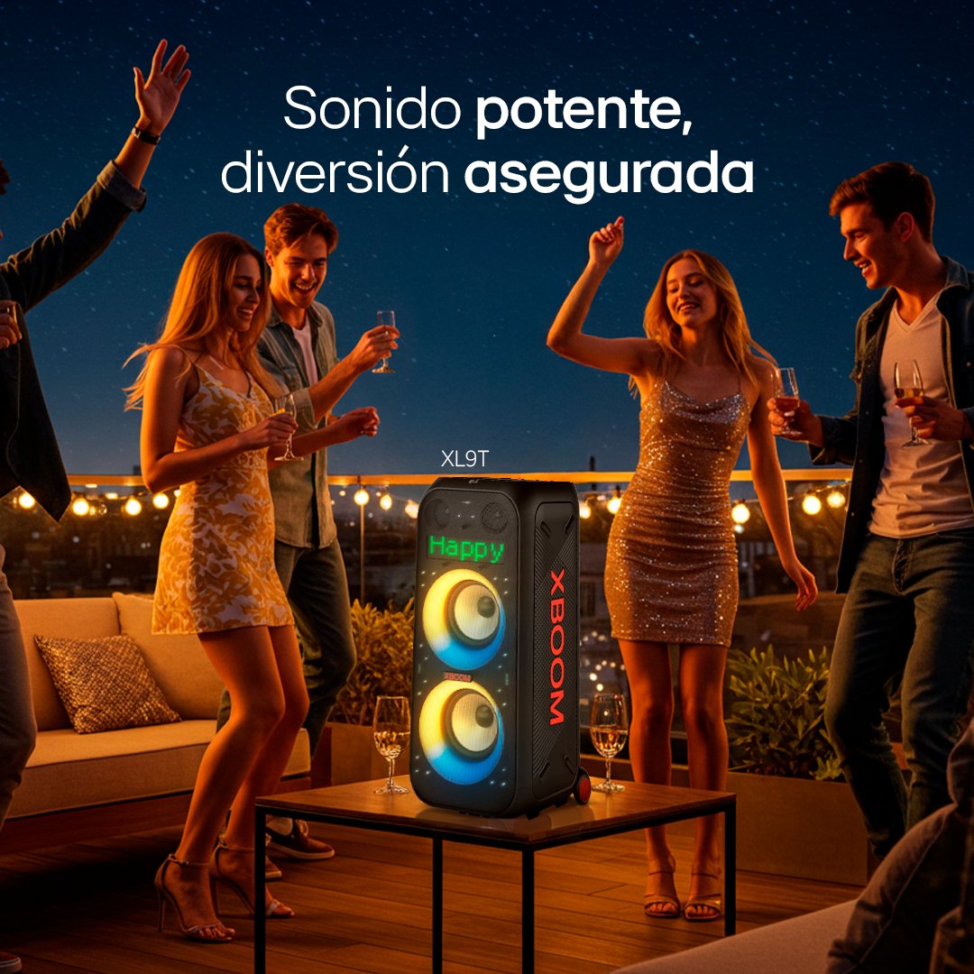 El mejor lugar, la mejor compañía y el mejor sonido.

El parlante LG transforma cualquier reunión en una experiencia única 😎🎵

#LG #LGGlobal #LGPeru