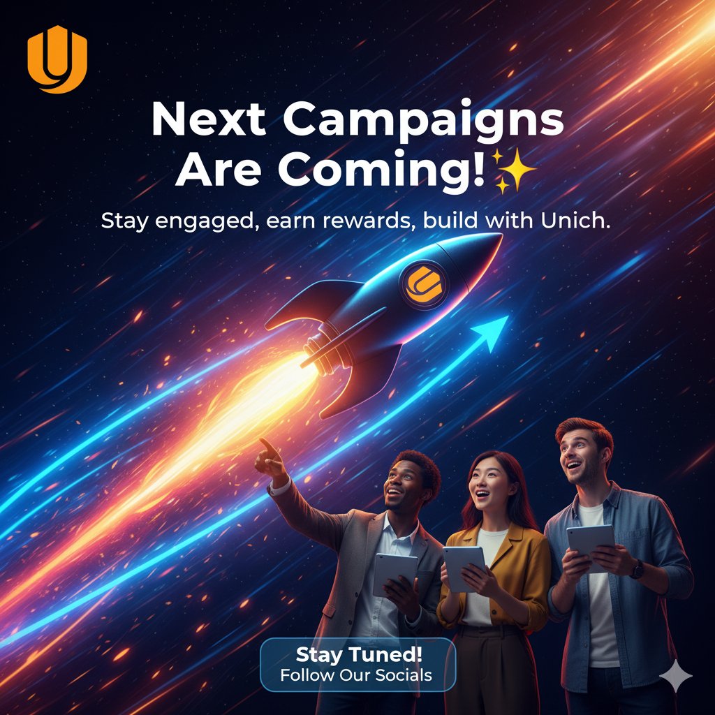 DeEmpireMine's tweet photo. 5/
๐ฅ And this is just the beginningโฆ
More exciting campaigns, prize pools, and collaborations with trusted partners are coming soon.
Stay tuned, stay engaged, and letโs keep building the Unich momentum together! ๐
#Unich #BitgetWallet #CryptoRewards #FDPoints #Community https://t.co/Whi1OploWw