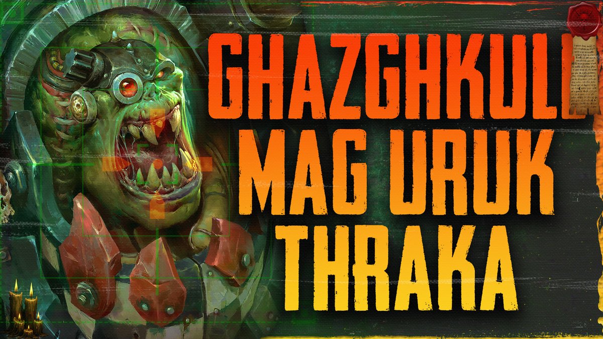 JacobSlebodnik's tweet photo. Do you like Prophets? Do you like WAAAGH!s? Do you like Prophets of the WAAAGH!s? If so, you may just like my new lore video about Ghazghkull Thraka the greenskin Prophet of Gork and Mork! #warhammer40k #40k 
https://t.co/vCynQI5JLC https://t.co/LcJxoWYVES