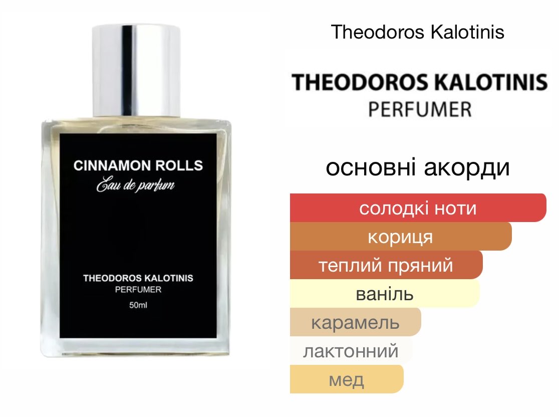 parfumlove's tweet photo. Хочете запах свіжих сінабонів? Вам до грецького парфумера Теодороса Калотініса, який має безліч цікавих гурманських ароматів. Cinnamon Rolls - один із таких. https://t.co/tr8fKeSAm6