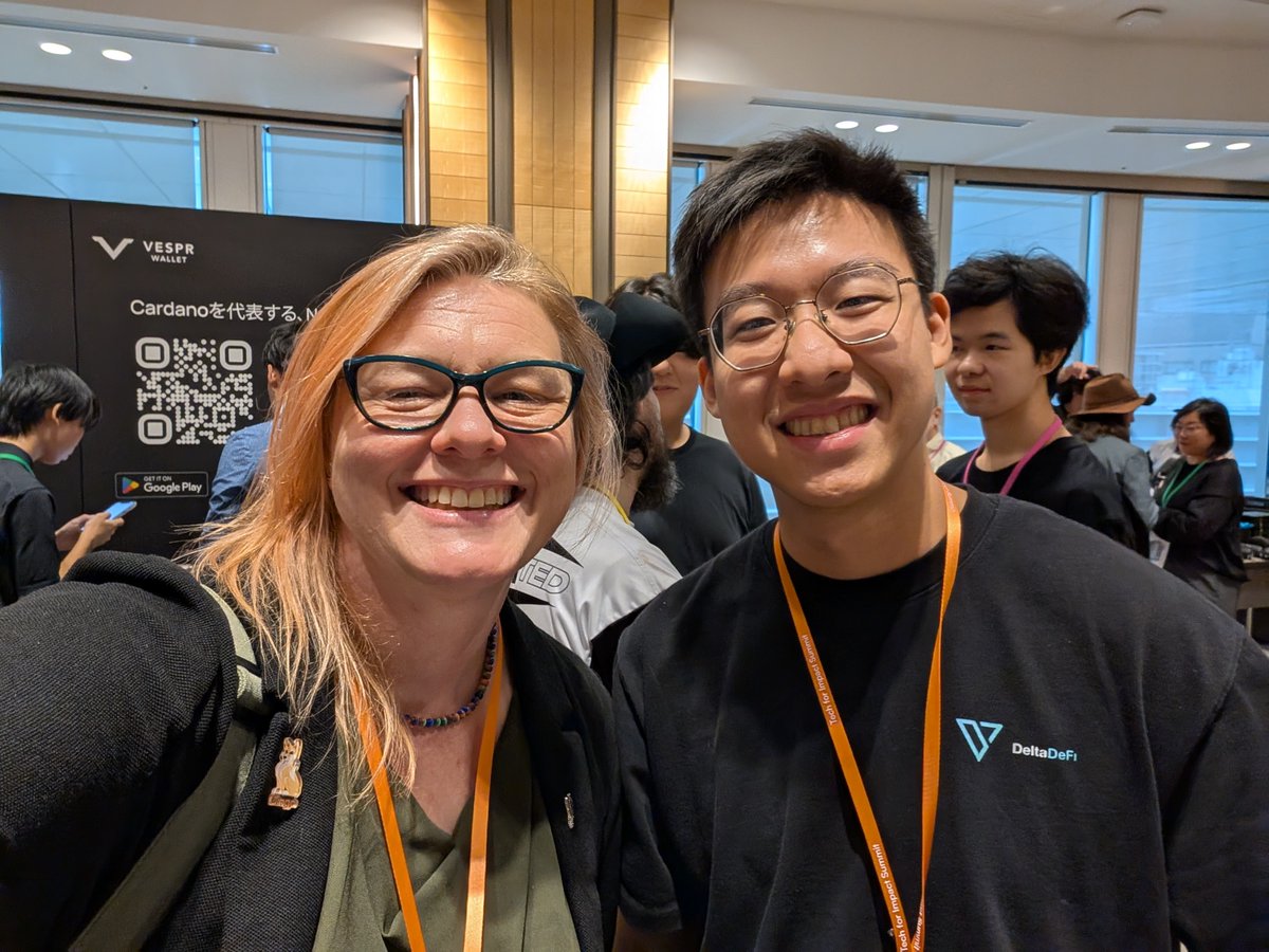 musikc (@inasingleword) on Twitter photo Last week in Tokyo was unforgettable 🇯🇵
✨Started with the <a href="/T4ISummit/">Tech For Impact Summit - Oct 7th, 2025 in Tokyo</a> by <a href="/SociousDAO/">Socious</a> with great projects and speakers like <a href="/audreyt/">⿻ Audrey Tang 唐鳳</a> & <a href="/IOHK_Charles/">Charles Hoskinson</a> sharing how blockchain drives real-world impact. 🎯The next day was the Cardano 2030 workshop, led by <a href="/therealdisasm/">Samuel Leathers 🎾</a>, where Last week in Tokyo was unforgettable 🇯🇵
✨Started with the <a href="/T4ISummit/">Tech For Impact Summit - Oct 7th, 2025 in Tokyo</a> by <a href="/SociousDAO/">Socious</a> with great projects and speakers like <a href="/audreyt/">⿻ Audrey Tang 唐鳳</a> & <a href="/IOHK_Charles/">Charles Hoskinson</a> sharing how blockchain drives real-world impact. 🎯The next day was the Cardano 2030 workshop, led by <a href="/therealdisasm/">Samuel Leathers 🎾</a>, where