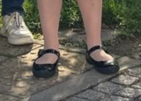 BLAIMGame's tweet image. Now I see where Bridget gets her shoe choice from 😂