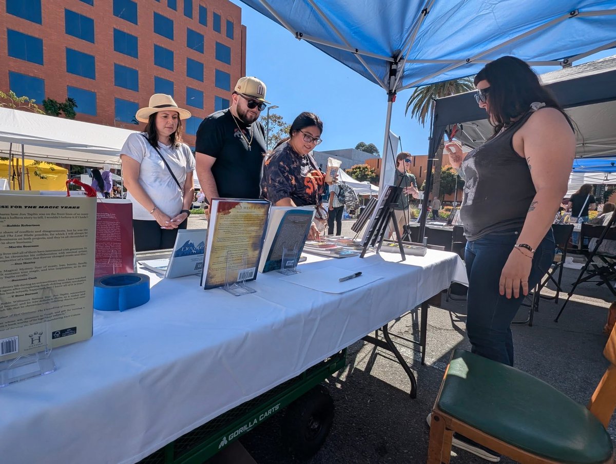 Senior editor <a href="/SamanthaDunn/">SamanthaDunn</a> moderated the “Truth in Memoir” panel with <a href="/casslanewrites/">Cassandra Lane</a> and <a href="/jdmathes/">Jerry Mathes II</a>. The <a href="/pressenterprise/">The Press-Enterprise</a>, <a href="/sbsun/">The Sun</a> and <a href="/ivdailybulletin/">Daily Bulletin</a> were proud to support the first annual Riverside Book Festival and connect with others who share our passion for reading!