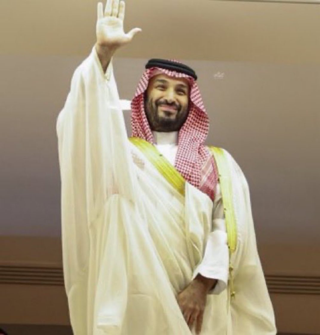 رغم عدم تواجد ولي العهد سمو الامير : #محمد_بن_سلمان 
ترامب من #مصر يرسل التحايا ويقول :
"ولي العهد السعودي يقوم بعمل رائع في بلاده"💚

Despite the absence of the Crown Prince, His Highness the Amir: #Mohammed_bin_Salman

Trump from #Egypt sends greetings and says:

"The Saudi