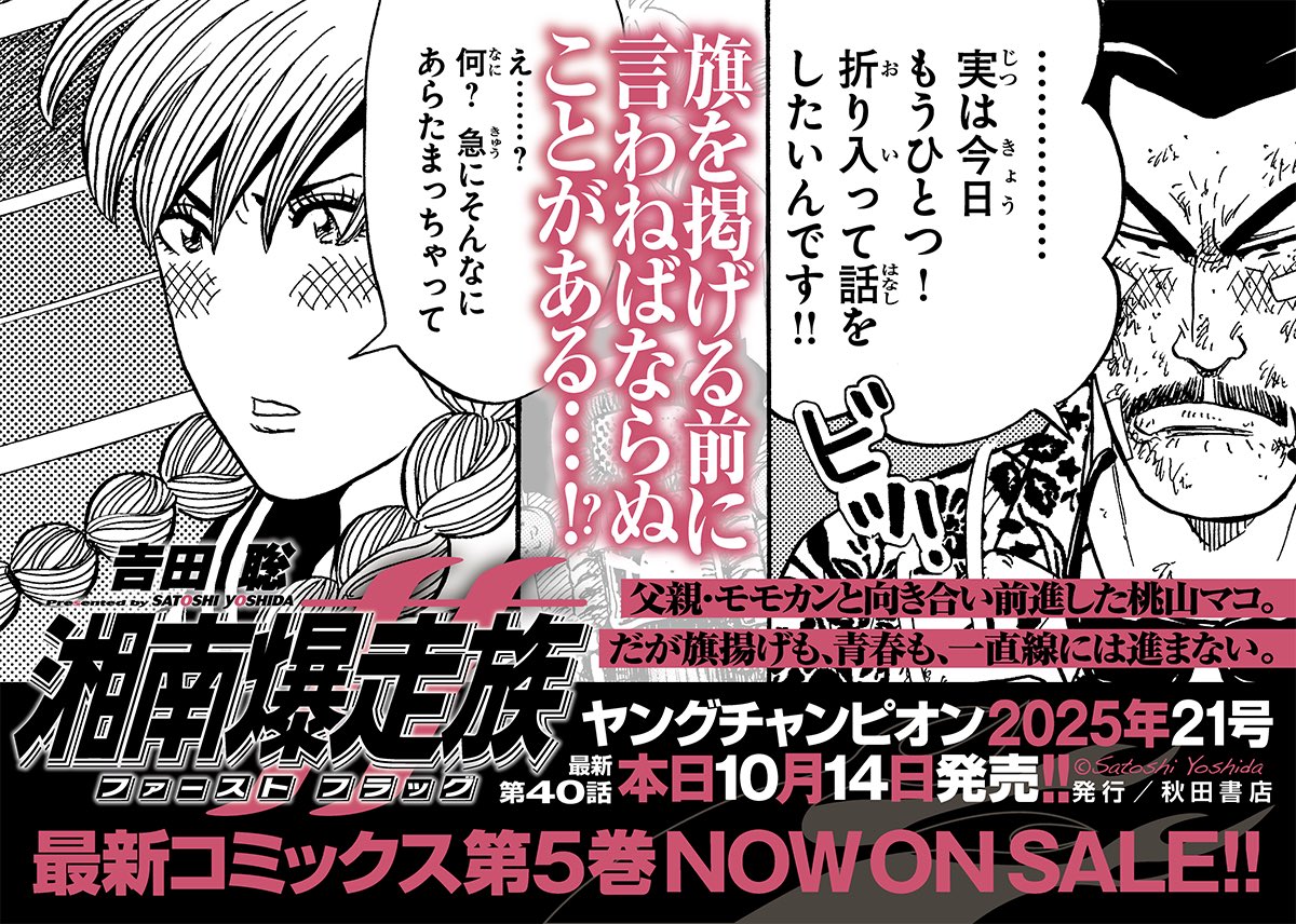 湘南爆走族 ファースト フラッグ 5 直筆イラストサイン本 特典ポストカード付 湘南爆走族 ファースト フラッグ 5 直筆イラストサイン本 特典