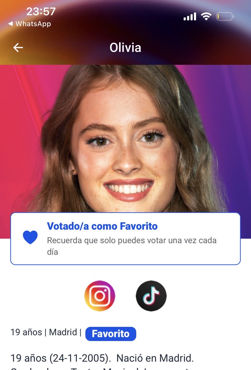 olivia es tu semana  #OTGala4