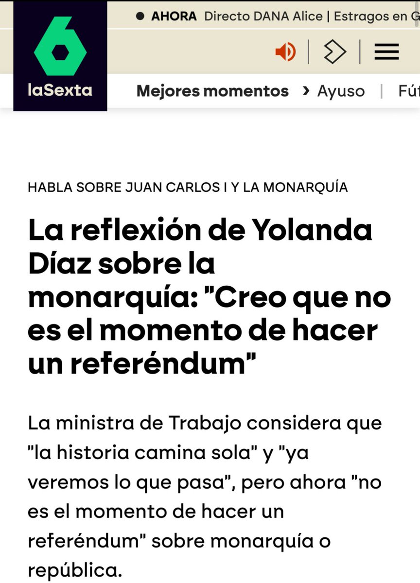 WyomingGran's tweet image. Cuando hasta la derecha más neonazi y fascista está atacando a la monarquía, a #PSOE y #SUMAR tampoco les apetece un referéndum sobre la monarquía.
Que sus votantes se lo hagan mirar, que parecen idiotas (y monárquicos)
#LaNoche24h #MalasLenguas #ElIntermedio