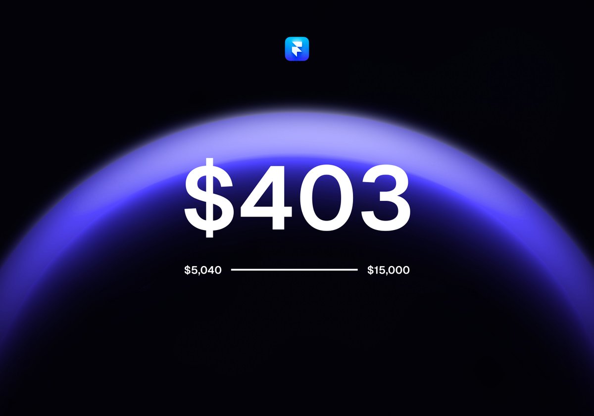 #FramerChallenge update.  week 41 - $403

- $125 partner commision
- $278 project

Done a total of $5,040 since the start of the challenge.

Now 33.6% into my $15,000 goal