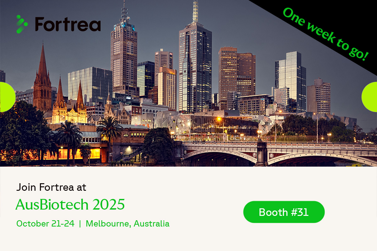 Fortrea's tweet photo. One week to go until AusBiotech 2025 in Melbourne, Australia. Our team will be on hand to discuss clinical development and site solutions. Visit us at booth 31 or schedule some time to connect.
https://t.co/Bjxa3YEmHn
#AusBiotech2025 #AB25 #ClinicalResearch #Fortrea https://t.co/nZkPY7IA9U