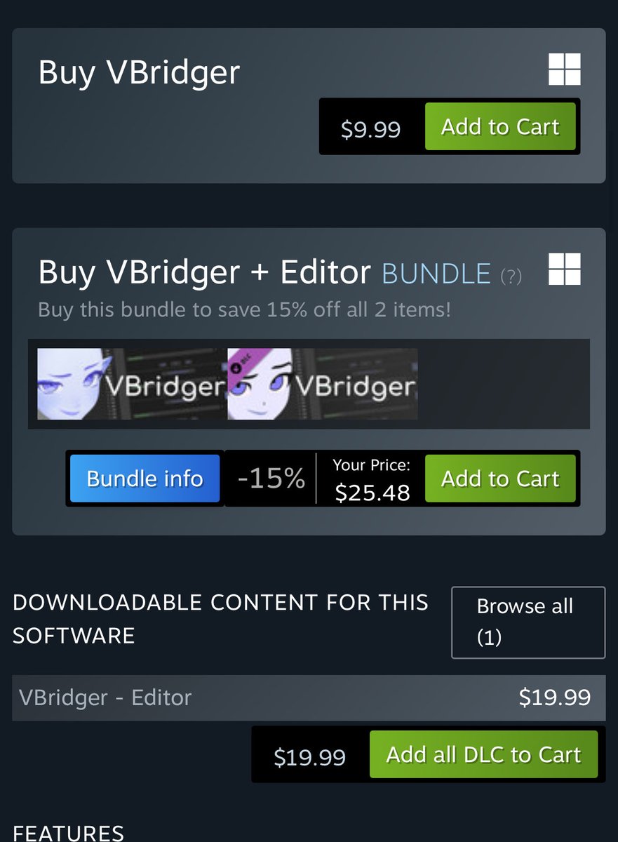 SukiInodea's tweet photo. Vtubers who use VBridger once I get my 2.0 model I do want to use this so which one do I buy the 10$ the 25$ or the 20$ https://t.co/DlmdM8zghf