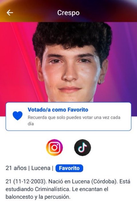 mira no se nada solo se que CRESPO FAVORITO no voy a volver a pasar por este sufrimiento JAMAS #otgala4