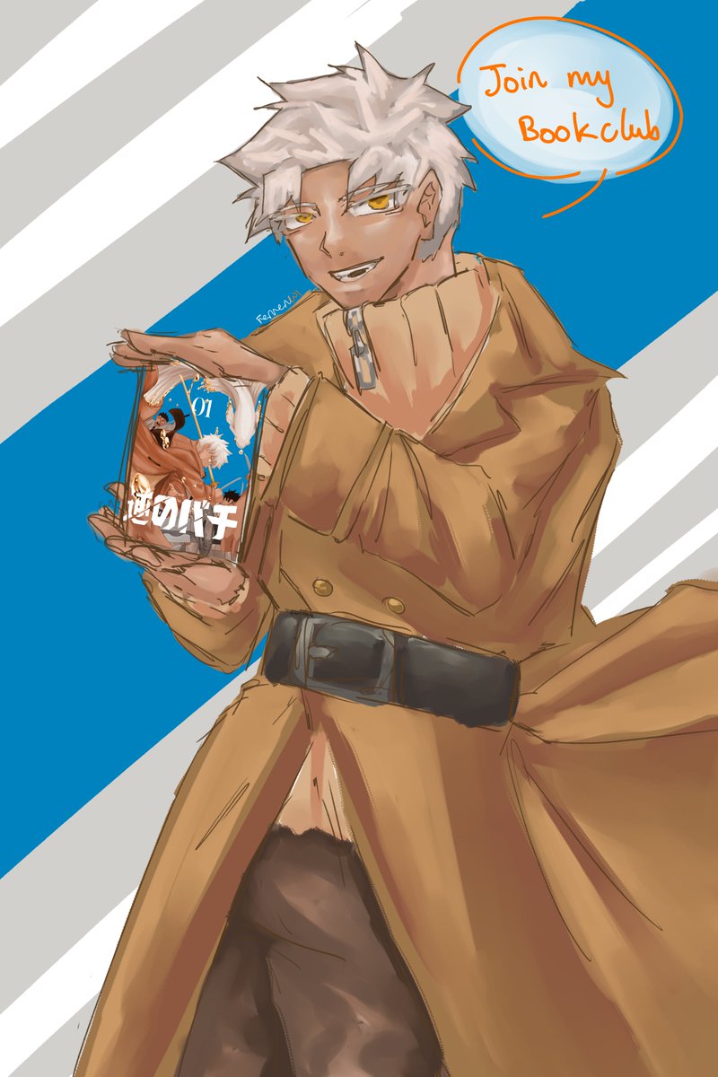 Ferren101's tweet photo. i miss ya, king.. i may draw him a bit this week,, #้ใฎใใ #reversebachi #gyakunobachi https://t.co/XukQuO5MoG