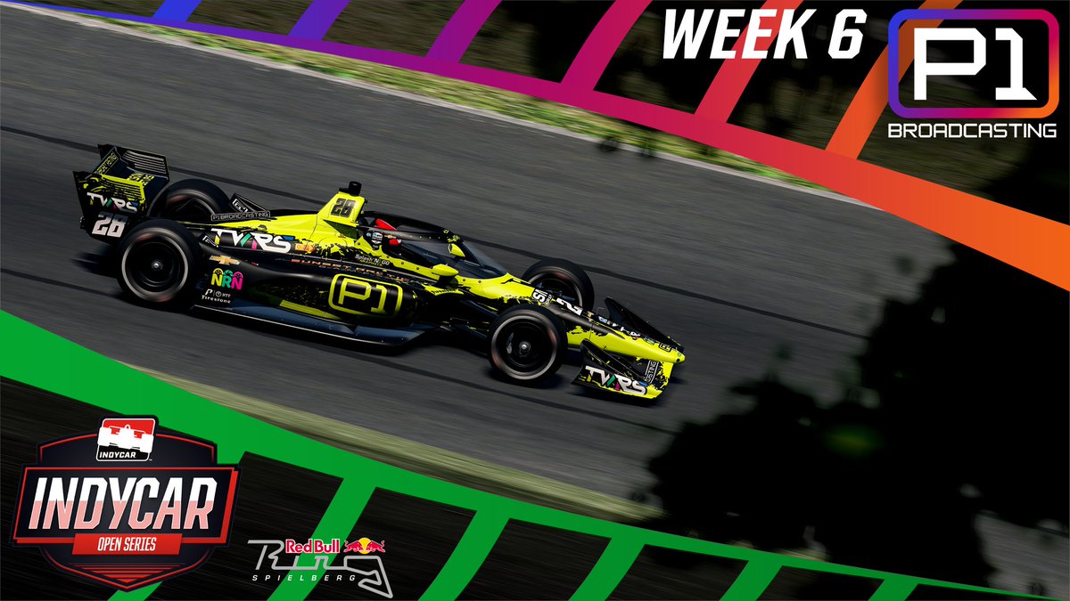 Monday Night Indycar Open Series Top Split🏁
🏆2025 Season 4 Week 6 

Join us tonight at Redbull Ring GP for 34 laps
🕒Action Start it 8:00pmET
🎙️Mark Murphy and Jacob Collins
📺youtube.com/watch?v=Q9INau…

"P1 Home of Indycar on iRacing"☝️🏆
<a href="/iRacing/">iRacing</a> <a href="/IndyCar/">NTT INDYCAR SERIES</a> #IndyOpenSeriesP1