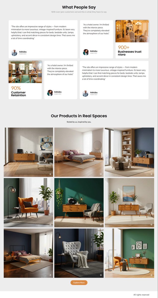 Openocode's tweet photo. Continuation of the landing page 
Any new suggestions from my bosses https://t.co/fLBiF3tbCT