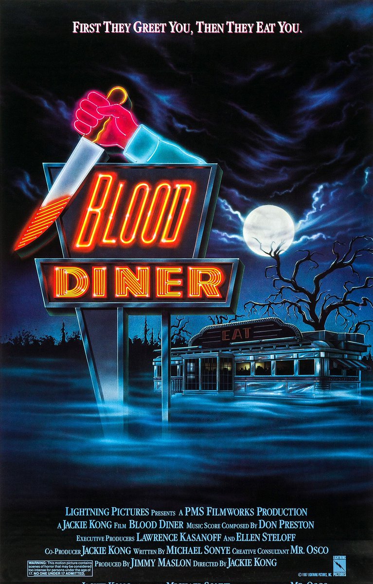 weissdaughter's tweet image. #MyScaryMoviesMonth 🎃 (Happy Thanksgiving 🥧), after a small health break, flu season is killing 🤧... #MindHunters was great, #CuttingClass didn't stick to landing, and #Bagman could have just taken place in the UK 🤷🏽‍♀️😳. We're spending tonight in a diner 👀🍿🥧⬇️⬇️⬇️