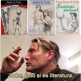 #memeliterario en 4k full HD porque sí.
Nuestros números súper benéficos y súper geniales están disponibles en #Amazon #Kindle

Ahora la editora tiene un trabajo más demandante, pero quiere seguir con este proyecto y estamos publicando poco a poco contenido en la web :)