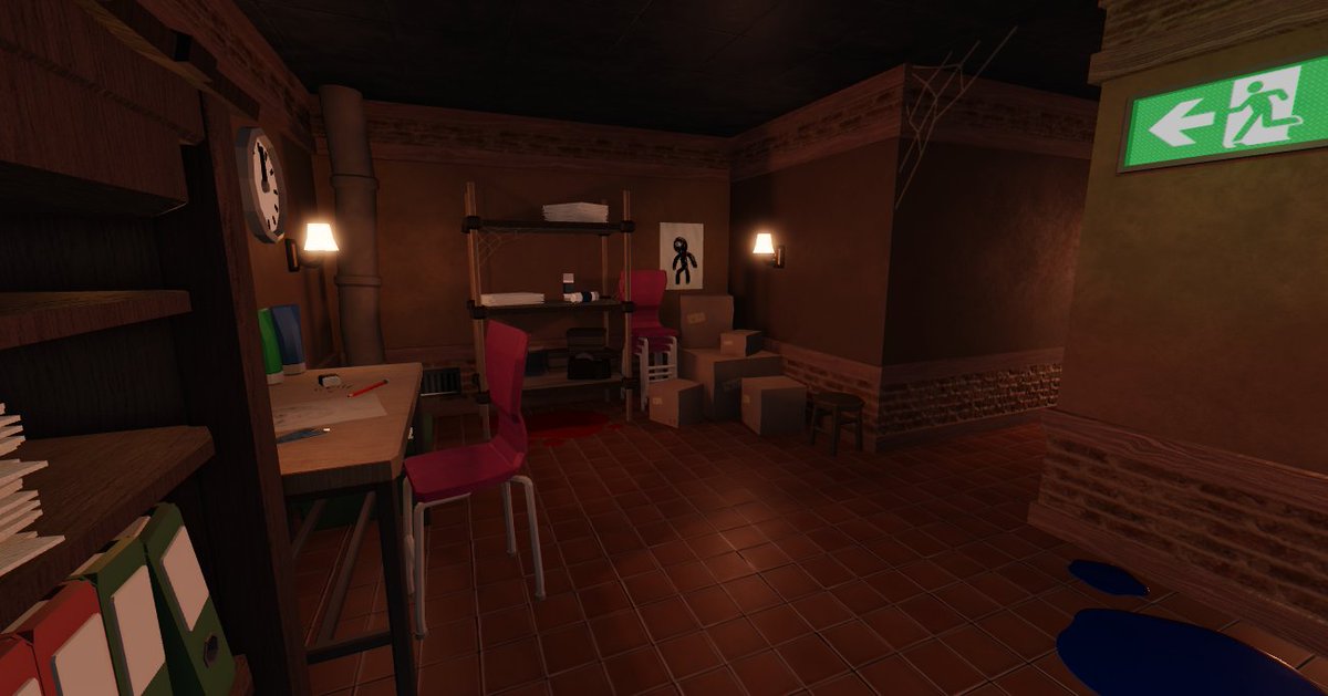 tobersp2010's tweet photo. little look at my #RobloxDoors fangame "The School" Based on my own school! @LightningSplash @RediblesQW @DoorsRoblox https://t.co/igGgurYCs2