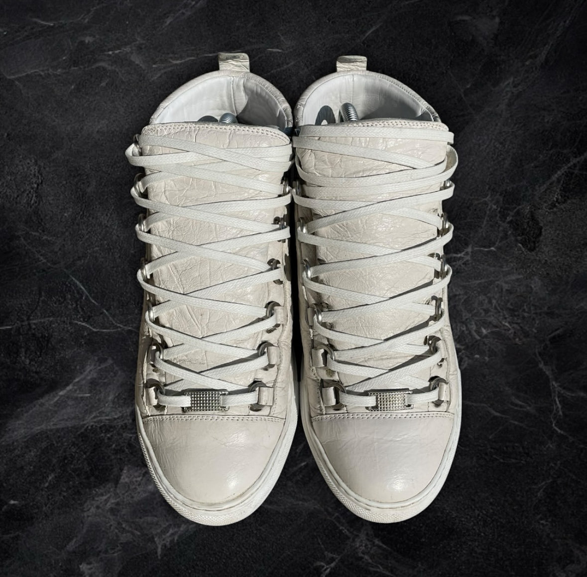 heIIamud's tweet image. Balenciaga Arena High ‘White’