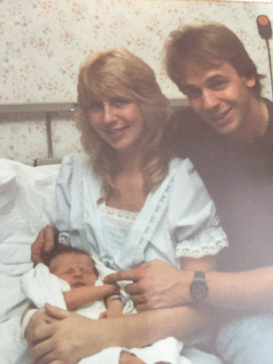 Exactly 36 years ago. Jeez where does the time go ?
I was back in work the next day ! No paternity leave back then.
Just as well to work because first time mums were kept in for at least 5 days back then. I visited in the evenings. Strict visiting hours back then in the daytime.