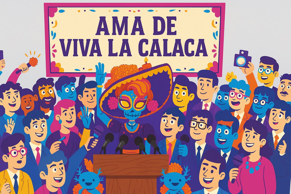 VivaLaCalaca's tweet image. 🏵️💀 AMA de Viva la Calaca 💀🏵️
Este sábado 18 Oct 2025, la Calaca toma el micrófono para responder preguntas de la comunidad. 🎙️
Conversaremos, acerca de nuestras tradiciones, sobre Decentraland o demás interrogantes acerca del festival.💀
👇👇
happ3n.xyz/listing/ama-ca…