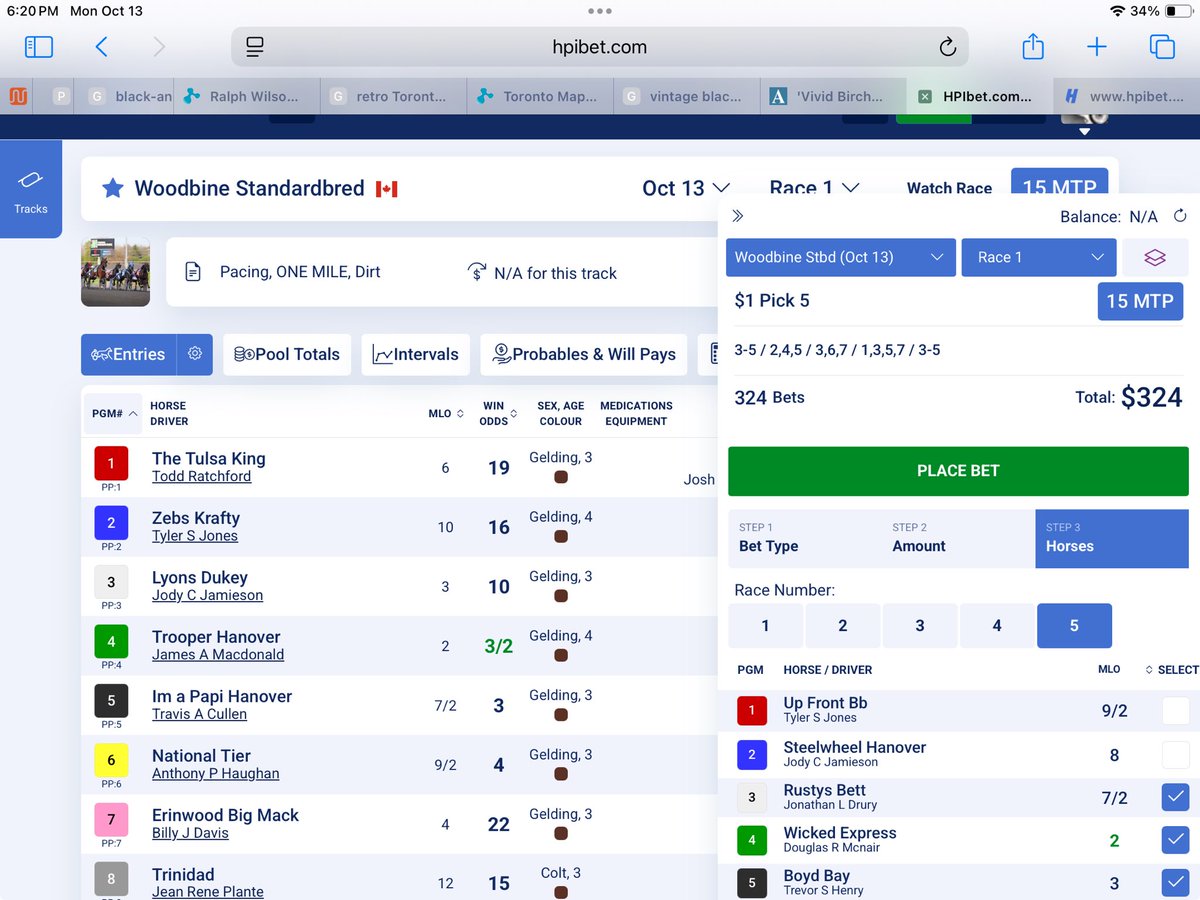 Tonight’s p5, I know it will pay $28