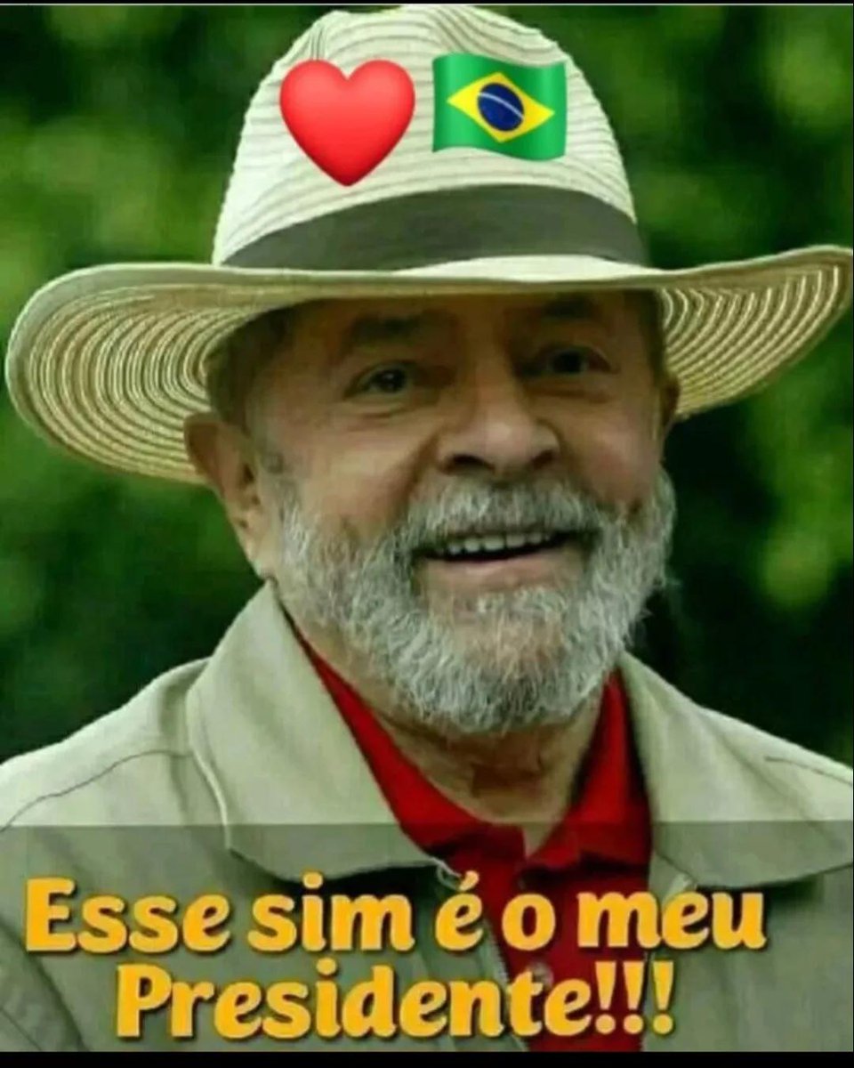 Voto no Lula desde 1989, aqui na minha família são cinco eleitores e todos vão reeleger o melhor Presidente da história do Brasil.